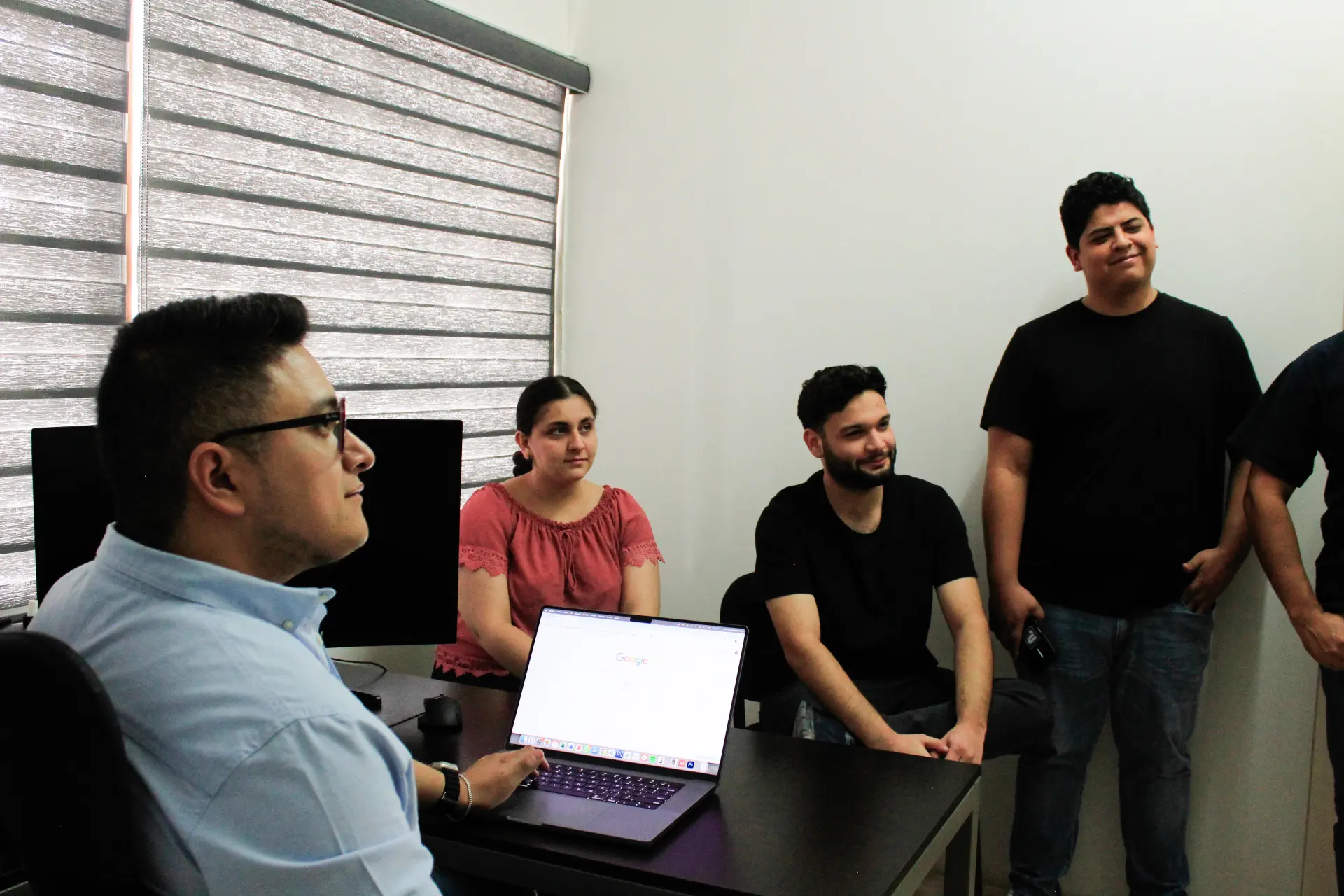 Paradox team in meeting